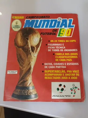Álbum completo copa do mundo de 1990
