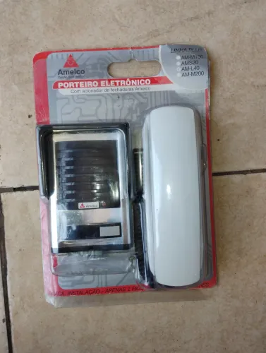 Porteiro Eletrônico Amelco Modelo AML40 Novo na Caixa 
