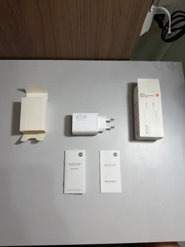 Carregador Xiaomi 45W NOVO - Nunca usado