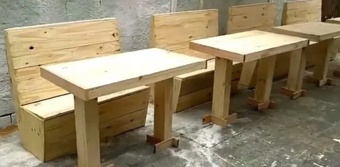 Banco e mesa valor de cada peça lanchonete sorveteria barbearia adega tabacaria