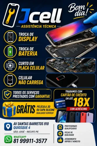 Jcell Assistência técnica
