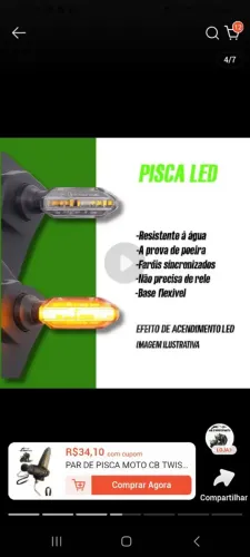 Pecas pra moto completa