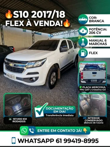 Chevrolet S10 Pick-up Advantage 2.5 Flex 4X2 CD 2018