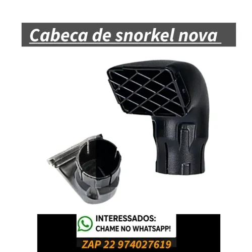 Cabeça snorkel nova