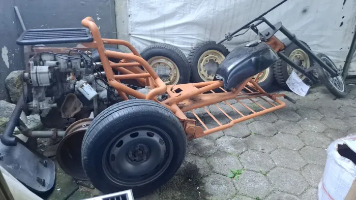 Triciclo TROCO protótipo com motor AP 1600