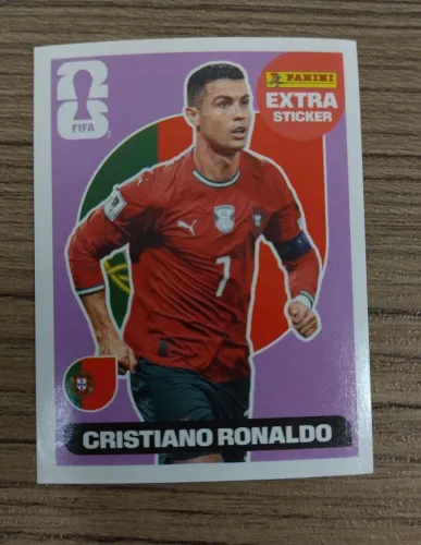 Figurinha Legend Lilás Cristiano Ronaldo Copa 2026