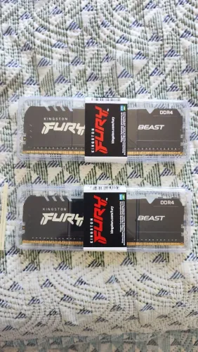 Fury Beats RGB 2x 8gb 3600mhz LACRADO!!