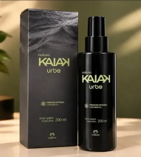 Perfume Kaiak Urbe Body Splash masculino 200ml, natura