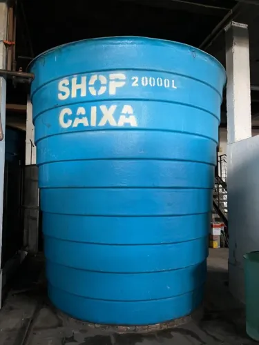 Caixa de água de 20.000 lts em fibra de vidro