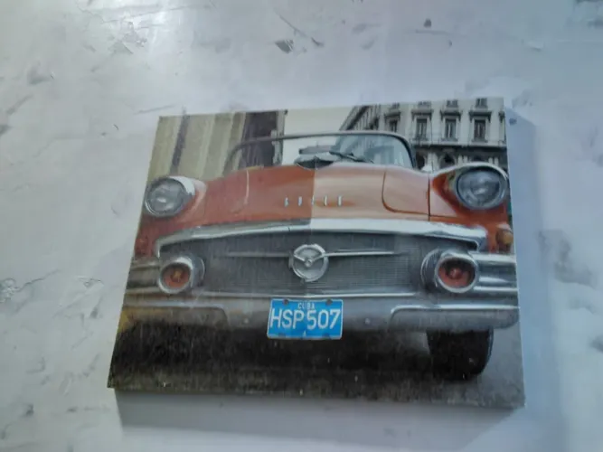 Quadro decorativo estilo retrô - Cuba ? | Peça autêntica do exterior