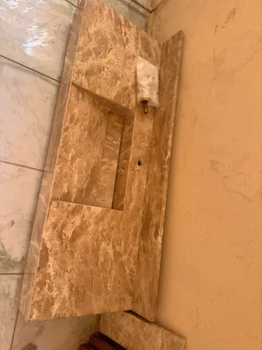 Bancada bege bahia