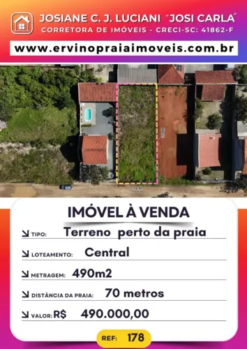 Lote para Venda em São Francisco do Sul, praia do Ervino