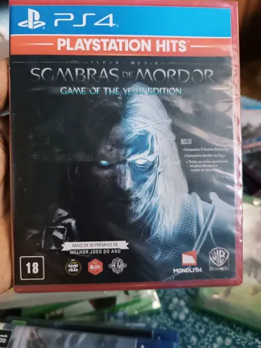 Sombras de Mordor Ps4 Lacrado