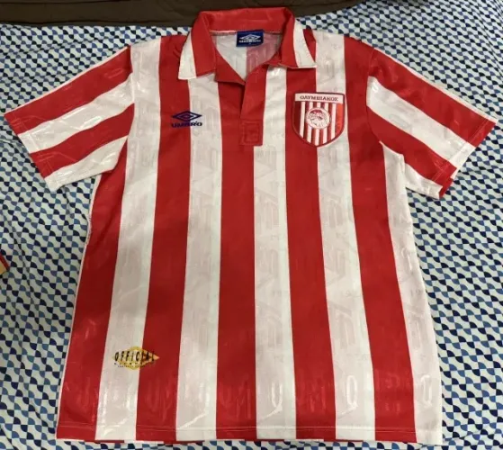 camisa umbro olympiakos home 1992/93