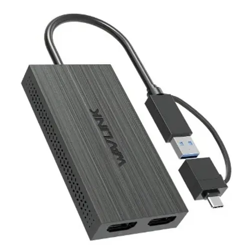 Wavlink Adaptador Displaylink Hdmi 1x2