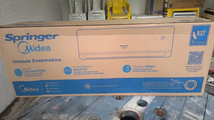 Evaporadora split de 18000btus mideia