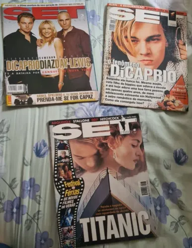 REVISTAS SET LEONARDO DICAPRIO Combo