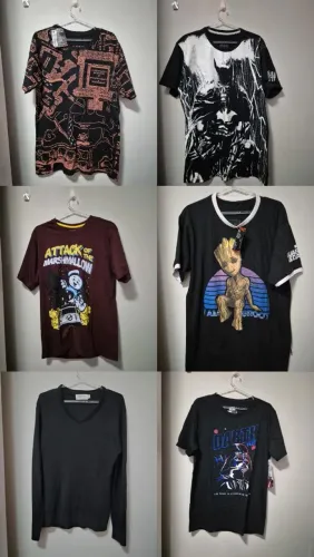 20 camisas geek