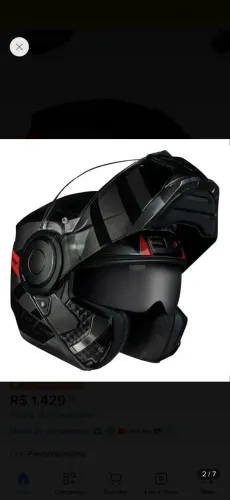 Capacete ls2 scope tamanho 58