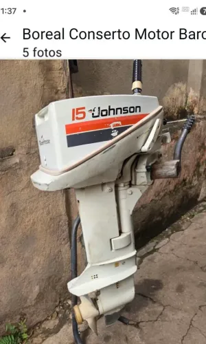 Motor Johnson 15 HP