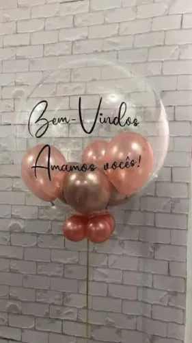 Balão e decoração
