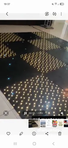 Pista de led para eventos