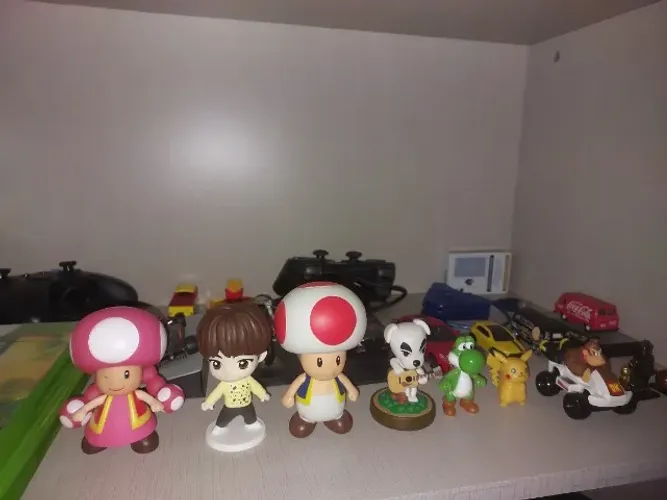 coleção de miniaturas