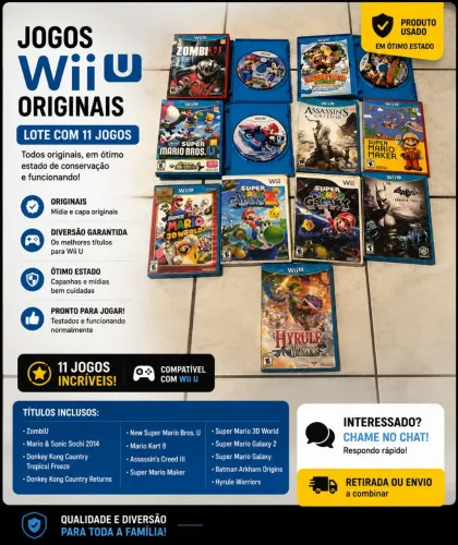 Jogos Nintendo Wii u