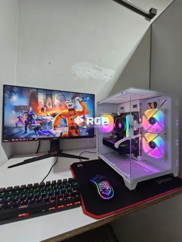 PC Gamer AM4 Ryzen 5 5500 RX7600 DDR4 16GB NVMe 512GB