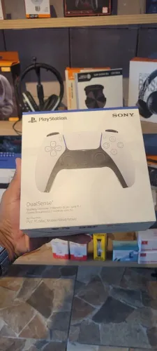 Controle Dualsense Ps5 Branco Original Sony lacrado 