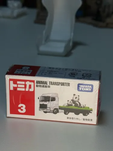 TOMICA animal Transporter PANDA MINIATURA
