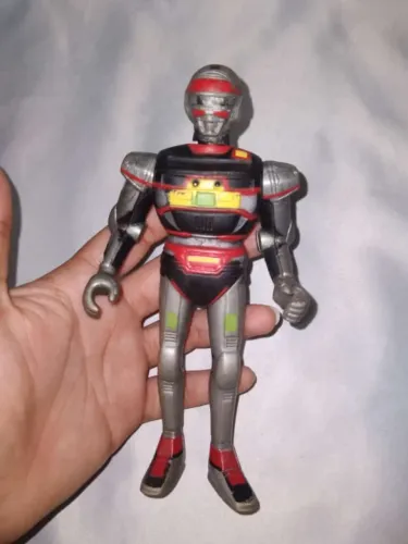 Boneco Jaspion2 Glasslite anos 80.