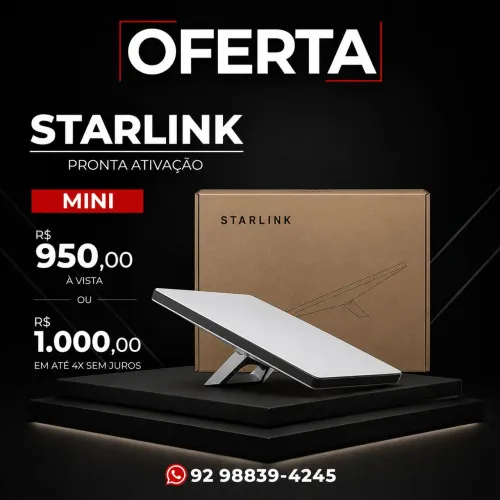Starlink Mini - Pronta entrega