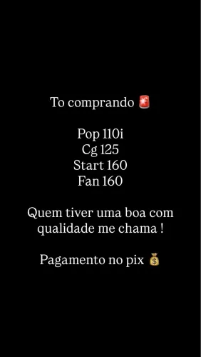 Compro sua moto
