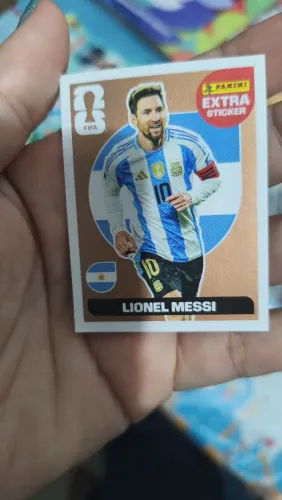 Figurinha Messi lendária