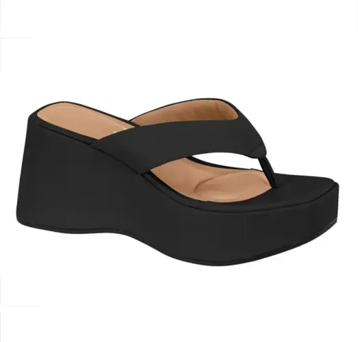 Tamanco Plataforma Vizzano Preto 36