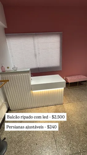 VENDA DE MOBILIÁRIO E EQUIPAMENTOS DE LOJA FEMININA?