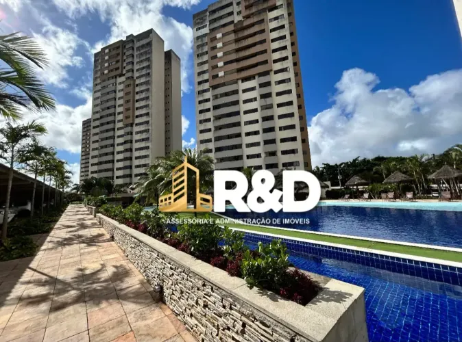 Excelente Apartamento no Central Park Condomínio Clube Neópolis | Lado Sombra e Ventilado