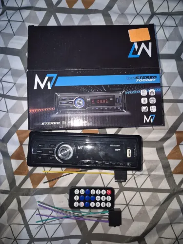 Som Automotivo MP3 Bluetooth USB FM SD AUX com Controle