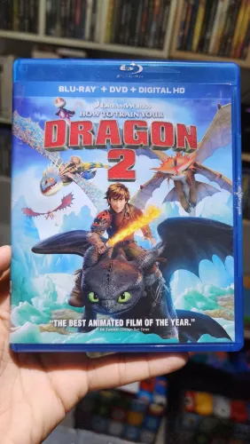 Blu-ray Como Treinar O Seu Dragão 2 Usado