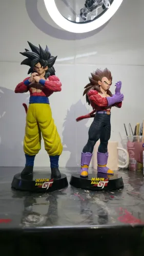 Action Figure Goku e Vegeta SSJ4