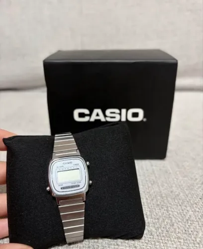 Relógio Casio Vintage Original Prata