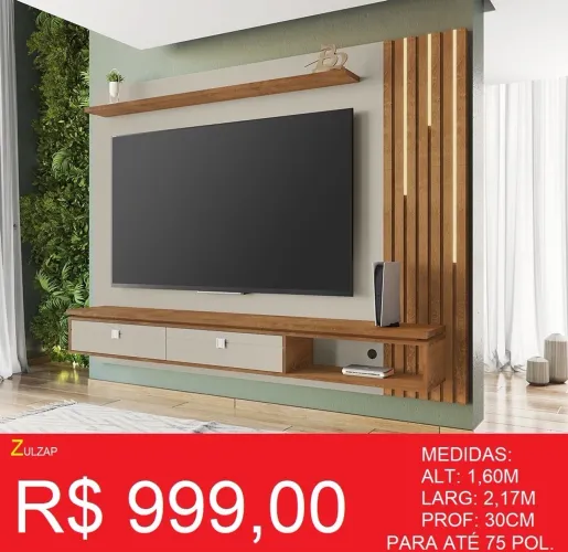 Painel - entrega e montagem gratuita 