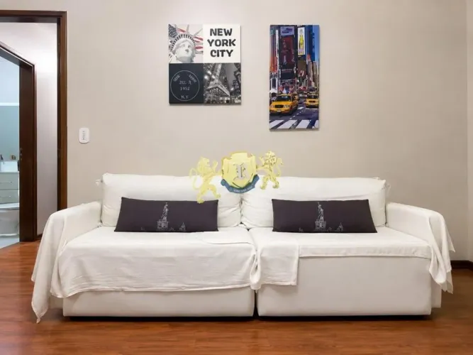 Apartamento mobiliado para alugar em Alphaville | 57m² | 1 Dormitório | 1 Vaga de Garagem