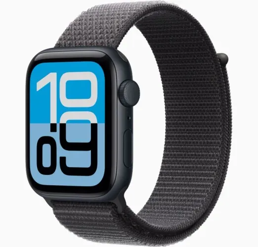 Apple Watch SE 3 44mm Midnight Sport loop
