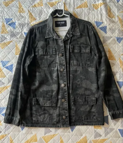 Jaqueta Masculina Preta P