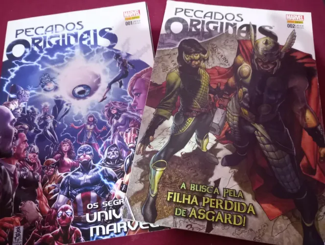 PECADOS ORIGINAIS Marvel vol. 1 e 2 (20 reais cada)