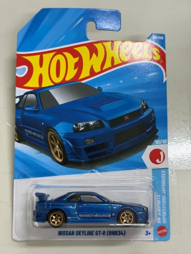 Hot Wheels Nissan Skyline GTR BNR34