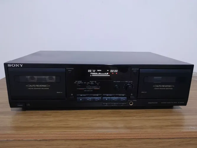 Tape Deck Sony tcwr535, perfeito estado!