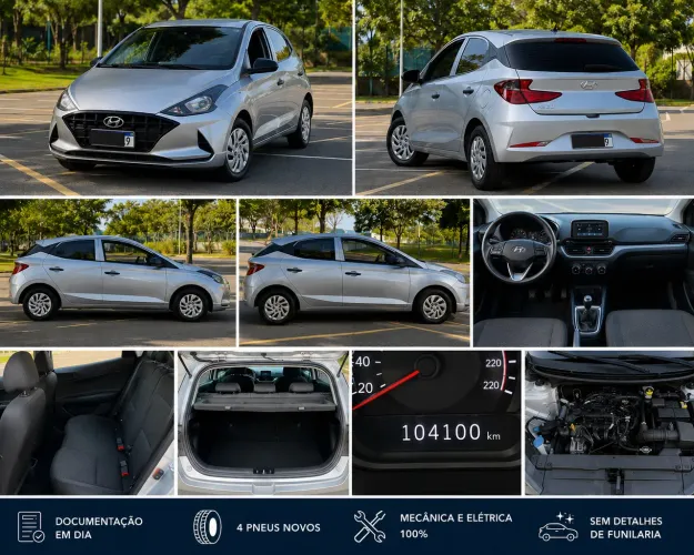 Hyundai HB20 Sense 1.0 Flex 12V MEC 2021